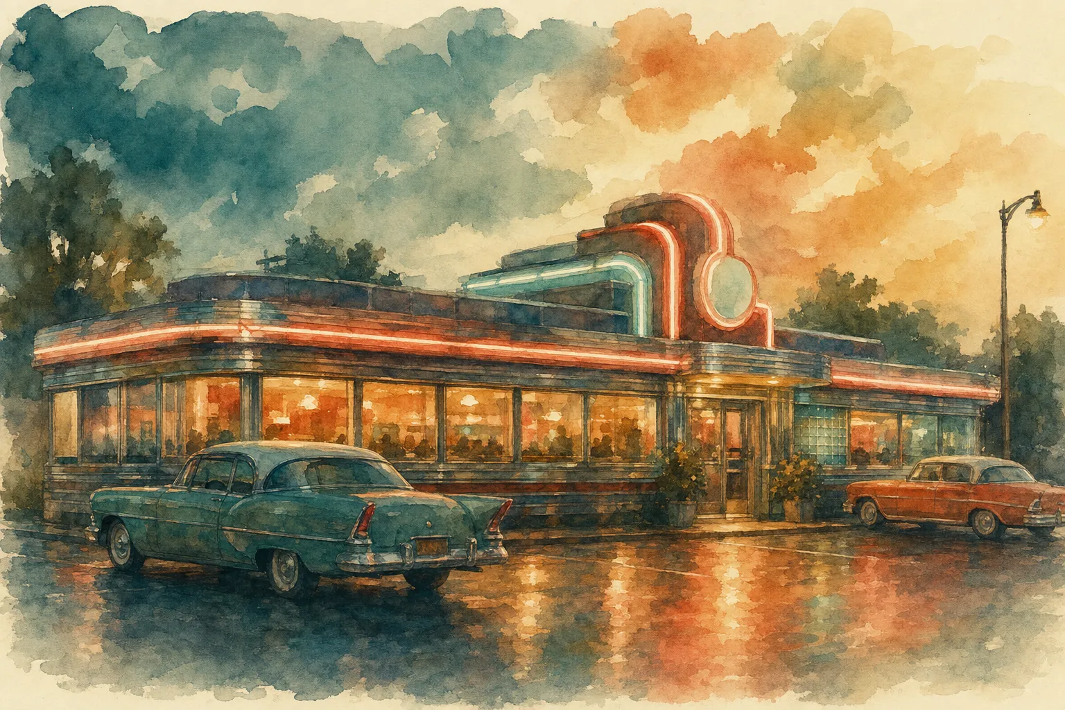 Diner-Küche